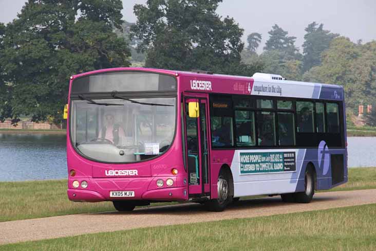 First Leicester Volvo B7RLE Wright 66970